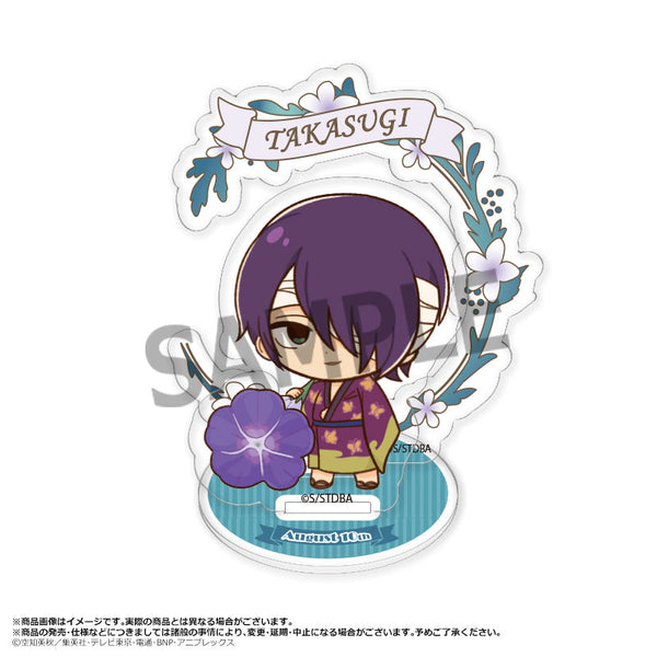 『銀魂』アクリルスタンド Birth Flowers F 高杉晋助